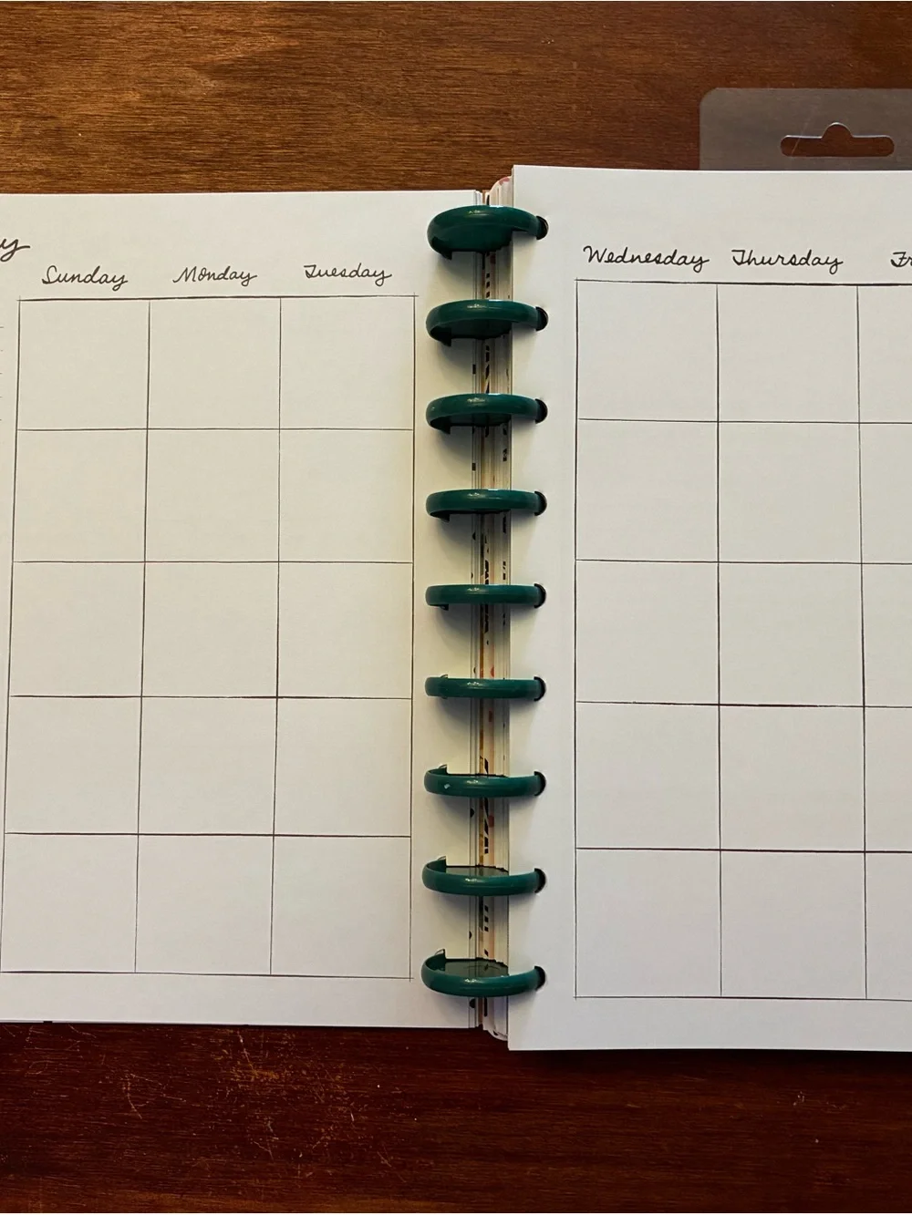 Crate Paper Maggie Holmes Floral Planner Notebook Disc Binding